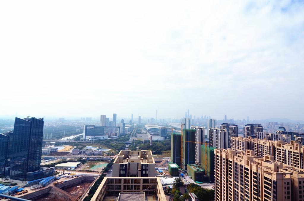 Guangzhou Hua Ji Apartment Pazhou Expo Branch Exterior photo